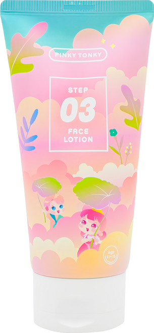 i'm pinky 兒童臉部潤膚露 11歲以上中小學生 淡淡清涼的香味 #03, 150ml, 1條