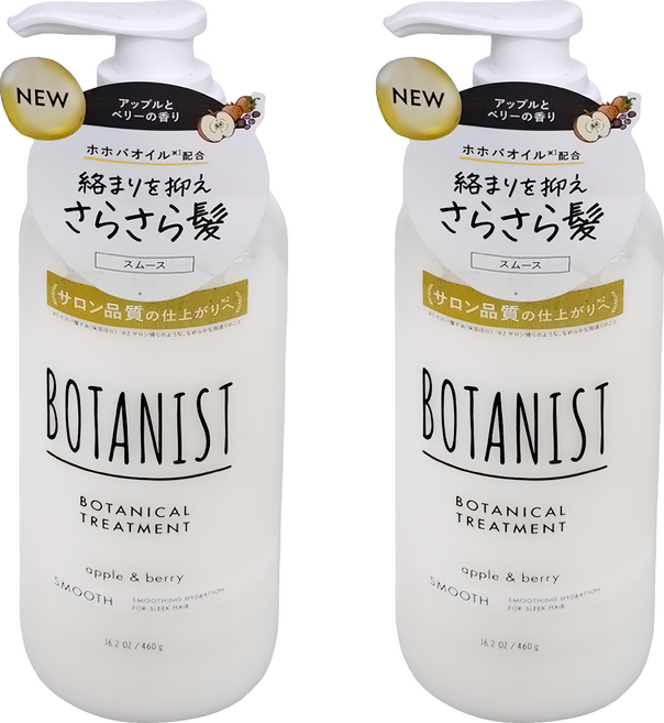 BOTANIST 清爽柔順潤髮乳 蘋果&莓果, 460g, 2瓶