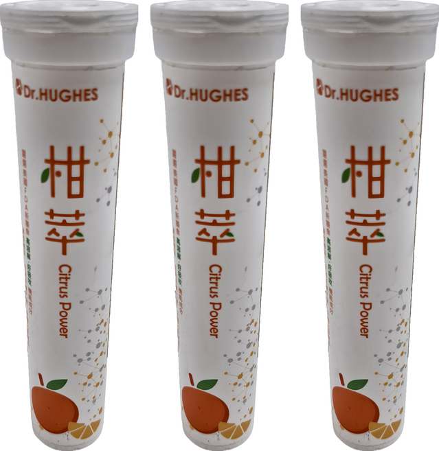 Hughes 休斯生醫 柑橘類黃酮柑萃, 20顆, 3條