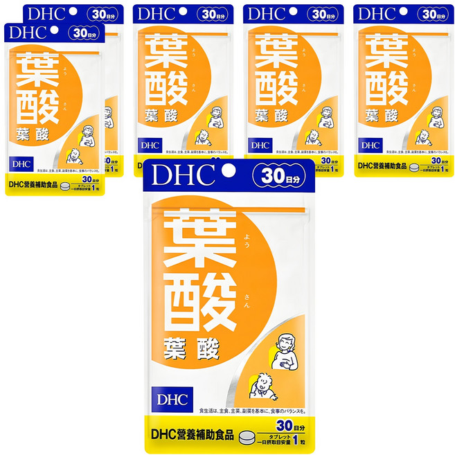 DHC 台灣公司貨 葉酸 30日份, 30錠, 150mg, 6包