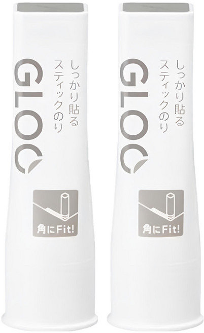 KOKUYO 國譽 GLOO方形口紅膠 強黏白, 40g, 2個