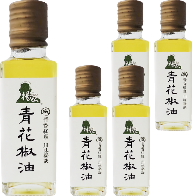 楊家 青花椒油, 100ml, 5瓶