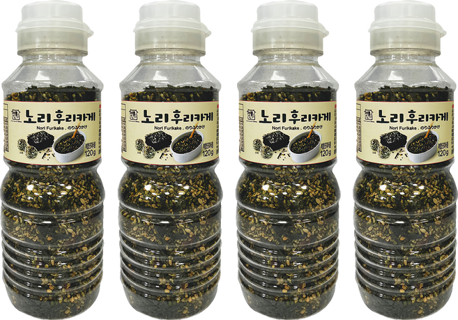 逢國食品 海苔芝麻香鬆 原味, 120g, 4瓶