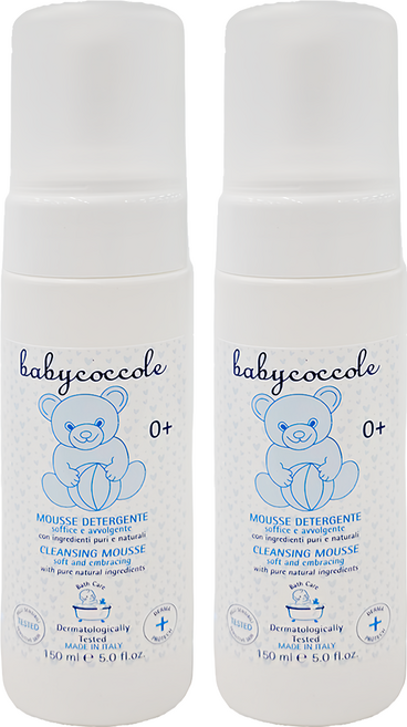 babycoccole 寶貝可可麗 水潤潔膚慕絲, 150ml, 2瓶