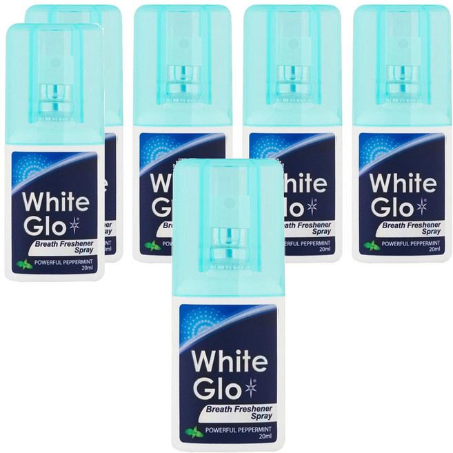 澳洲White Glo 口腔清新噴霧, 20ml, 6瓶