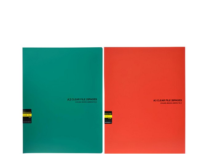 ECO Chungwoon Color Collector系列資料夾 A3, 顏色隨機, 2個