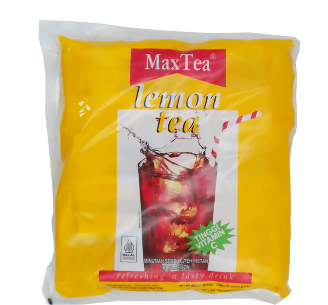 MaxTea 檸檬風味茶粉包, 25g, 30包, 1袋