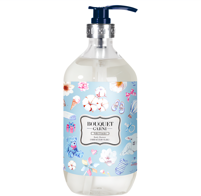 BOUQUET GARNI 沐浴乳 Baby Powder, 1L, 1瓶
