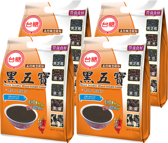 台糖 黑五寶, 450g, 4袋