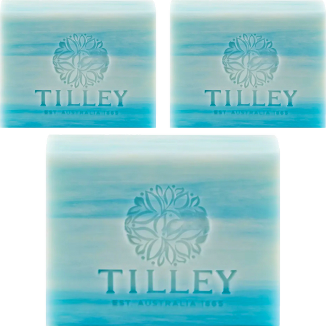 TILLEY 緹莉 經典香皂 扶桑木槿, 100g, 3個