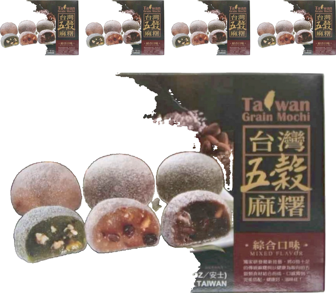 YUKI&LOVE 雪之戀 台灣五穀麻糬 12入, 300g, 5盒