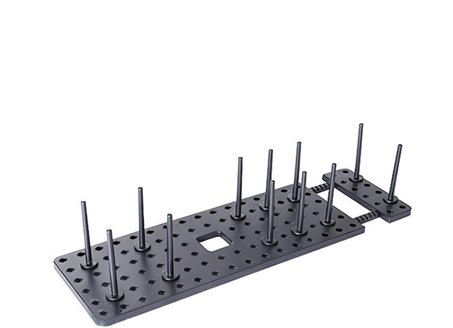 Mega 可伸縮抽屜分隔萬用置物架 40~54 x 15 x 10cm, 黑色, 1個