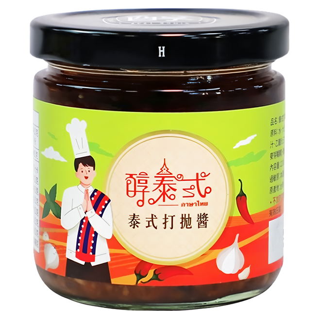 高慶泉 泰式打拋醬, 220g, 1罐