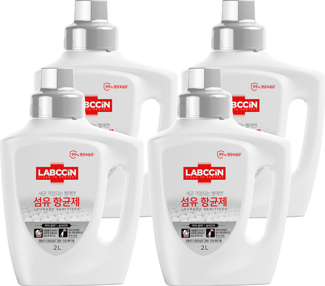 LABCCiN 纖維洗潔精, 2L, 4桶