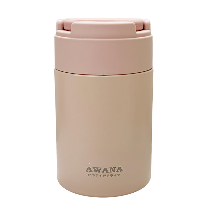 AWANA 手提簡約悶燒罐 MH-500, 1個, 500ml, 粉藕色