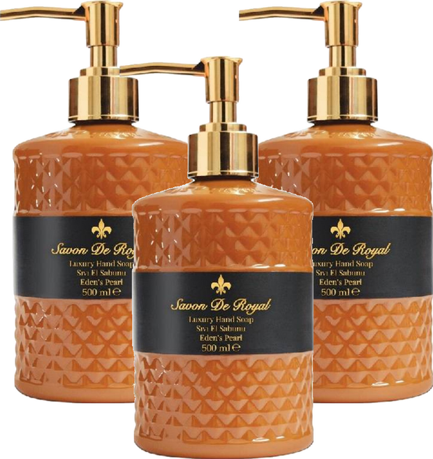 Savon De Royal 奢華閃耀珍珠洗手乳, 500ml, 3瓶