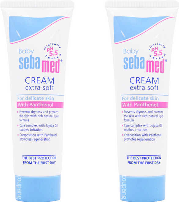 sebamed 施巴 台灣公司貨 嬰兒護膚膏, 50ml, 2條