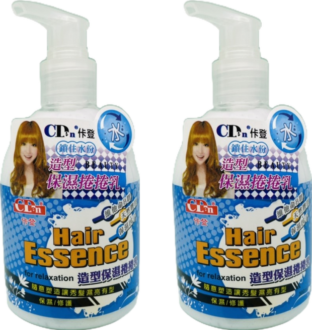 CDen 佧登 造型保濕捲捲乳, 300ml, 2瓶
