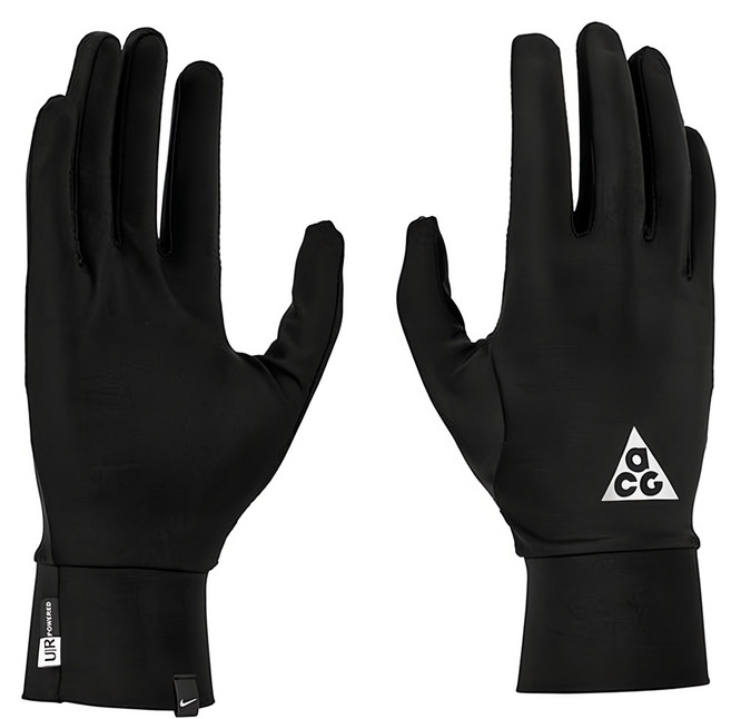 NIKE 耐吉 aCG DRI FIT 輕量手套, 黑色, 1雙