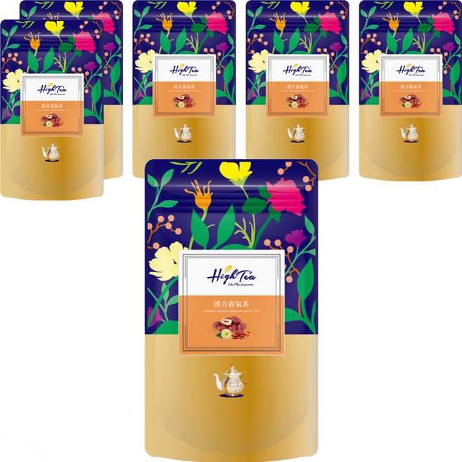 High Tea 伂橙 漢方養氣茶, 5g, 12包, 6袋