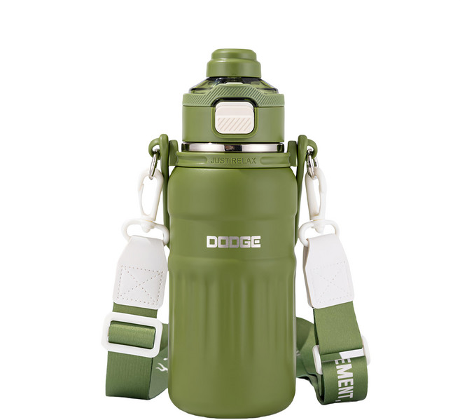 DODGE 道奇 休閑雙飲保溫杯 DB-24546-800 456g, 顏色隨機, 1個, 800ml