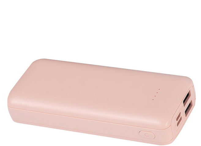 MCK 科技 馬卡龍行動電源 MIT台灣製造 USB + TYPE-C 櫻花粉 MCK-9527 190g 116 x 51 x 23mm