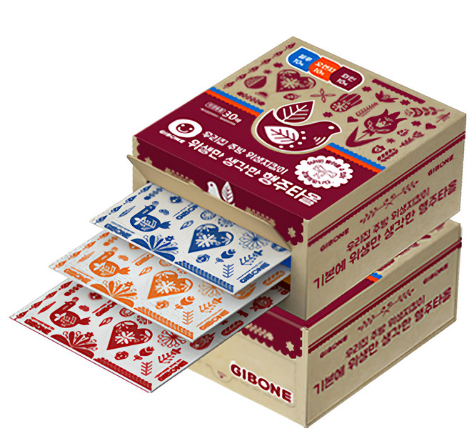 GIBONE 拋棄式萬用抹布, 30張, 2盒