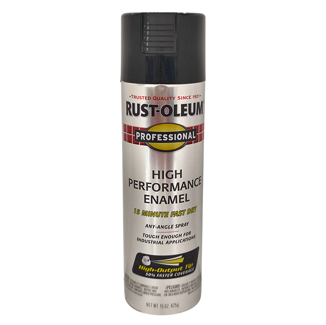 RUST-OLEUM 樂立恩 專業級強力噴漆, 黑色, 425g, 1罐