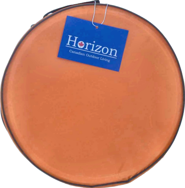 Horizon 天際線 強化折疊野營水桶 13L 展開直徑24.8 x 31cm 收納直徑24.8 x 5cm 640g, 橘色, 1個