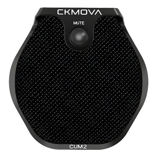 CKMOVA USB 全向電容式麥克風 1個, CUM2, 黑色