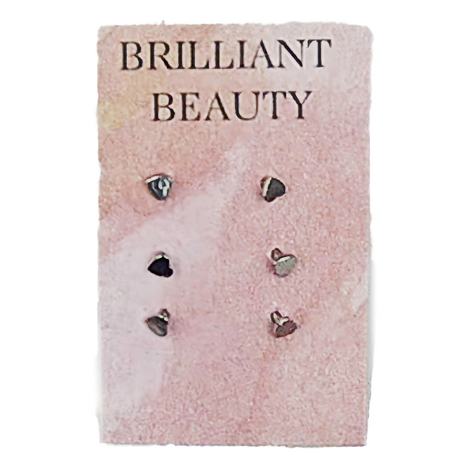 Brilliant Beauty 耀眼美人 迷你小愛心養耳棒 鈦閃耀/鈦鋼耳環