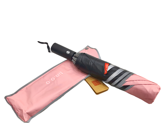 tin.o.o 好傘王 電光黑膠降溫反向傘 加大版 65cmX6K自動傘