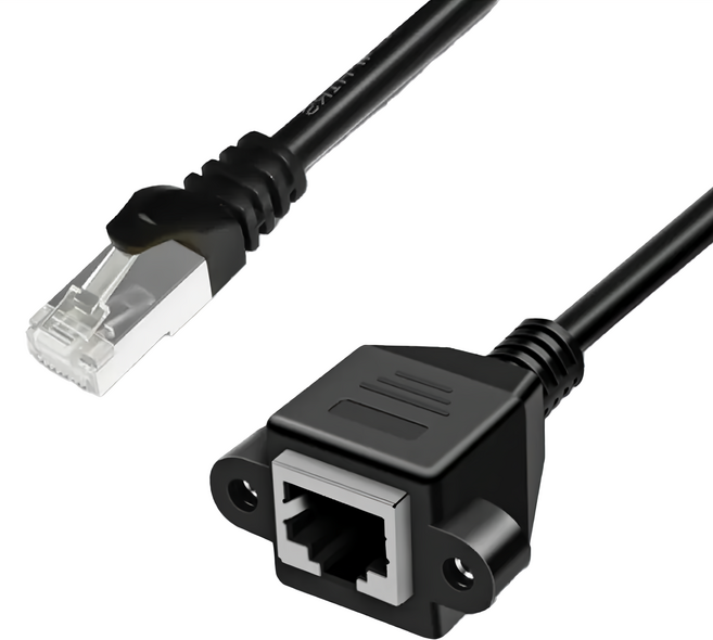 POLYWELL 寶利威爾 CAT6 網路延長線, 1條, 3m, 黑色