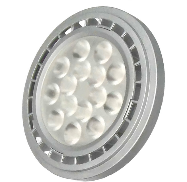 DANCELIGHT 舞光 窄角投射光源模組 14W 5700K 質感銀 + 白光, AR111, 1個