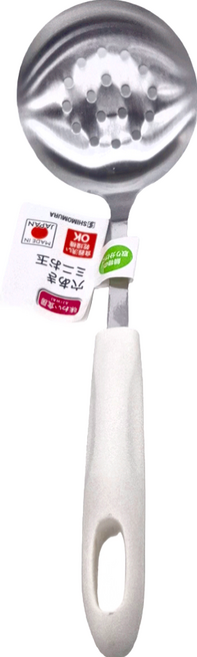 SHIMOMURA 下村 AJIWAI 小漏勺 34g, 1個, 白色