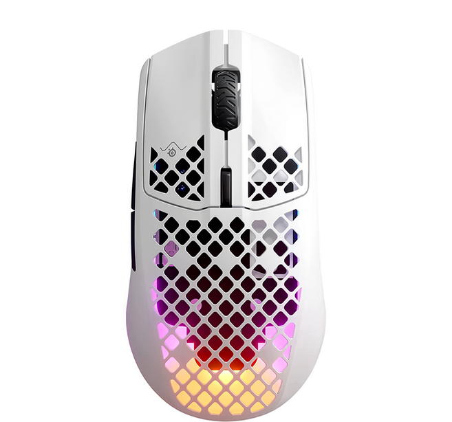 steelseries 賽睿 Aerox 3 Snow 電競 Wireless 滑鼠 雪白色 18000 DPI Aerox 3 超輕量 RGB 原廠保固