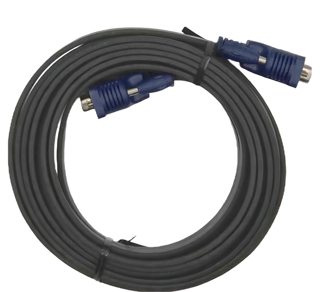 Cable 凱堡 超薄型高解析 2919螢幕/投影機專用線 公-母 5m, F14HD1515PS05, 1條