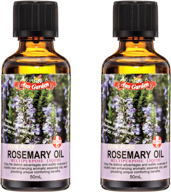 Aus Garden 澳維花園 精油, 迷迭香, 50ml, 2瓶