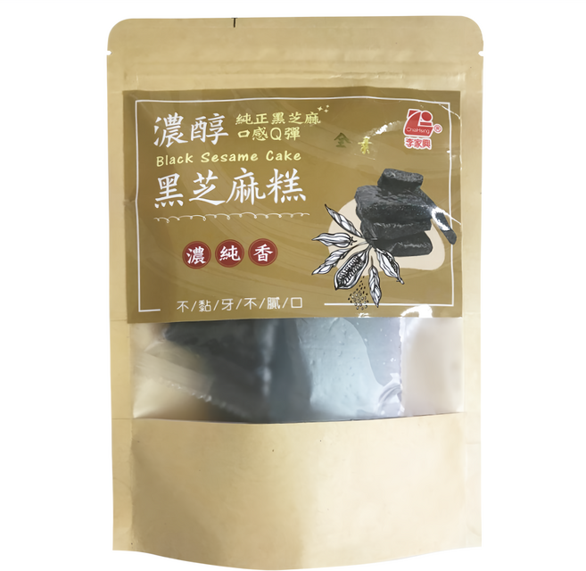 李家興 黑芝麻糕, 180g, 1袋