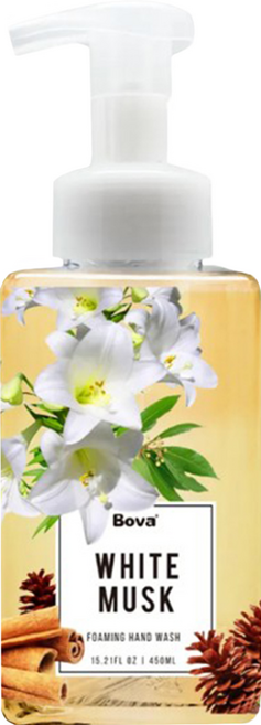 Bova 法柏精品香氛 香氛洗手慕絲 白麝香, 450ml, 1瓶