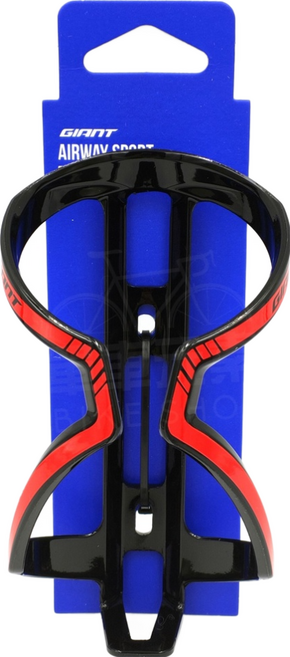 GIANT 捷安特 AIRWAY SPORT 塑鋼水壺架, 紅色, 1個