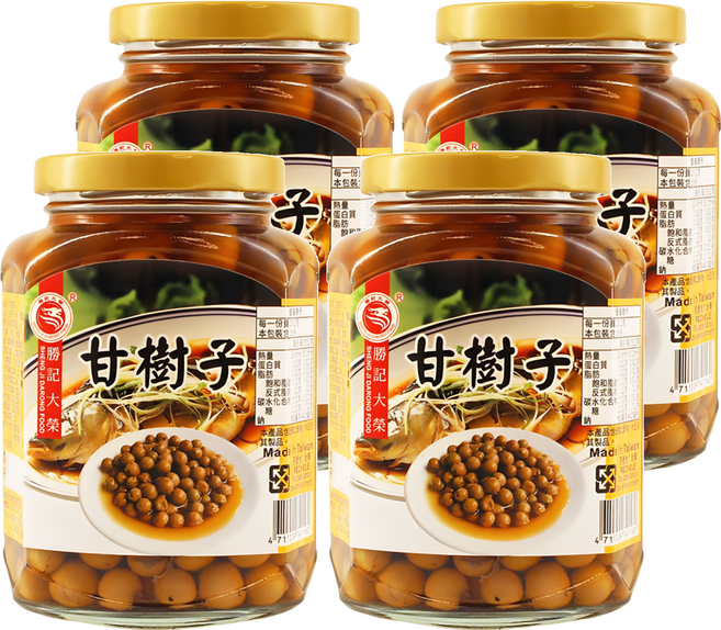 勝記大榮 甘樹子, 4罐, 380g
