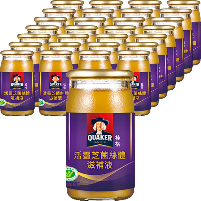 QUAKER 桂格 活靈芝菌絲體滋補液, 6罐, 60ml, 5盒