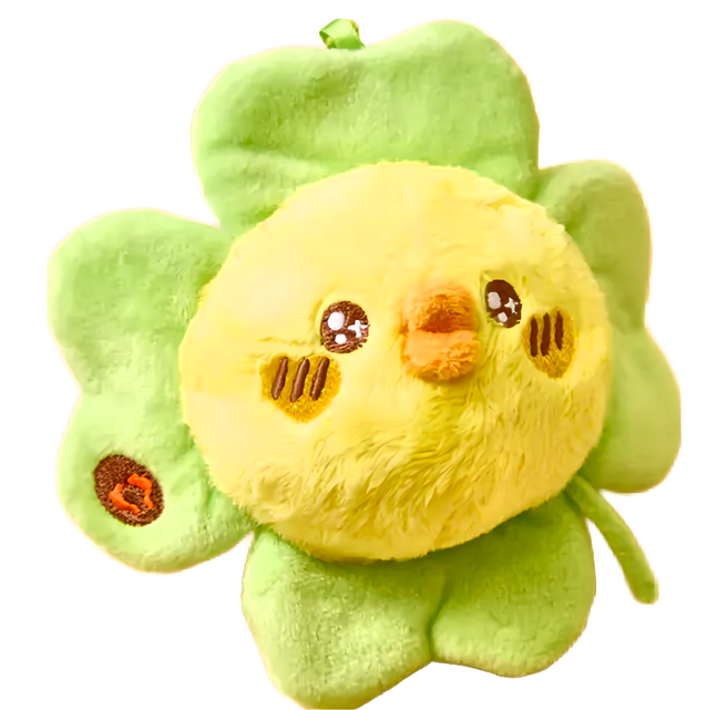 YENDAR 研達 花朵絨毛吊飾, 啾先生, 1個