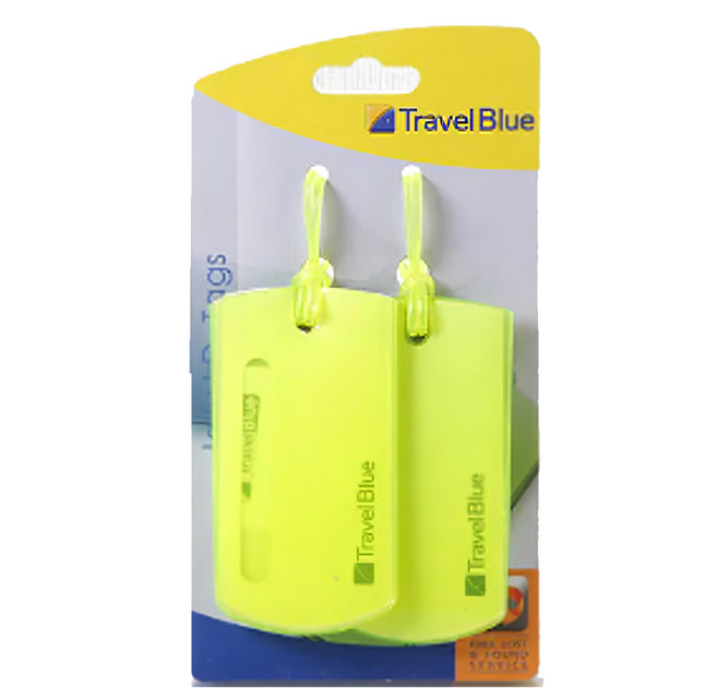TRAVEL BLUE 藍旅 果凍行李掛牌 TB016