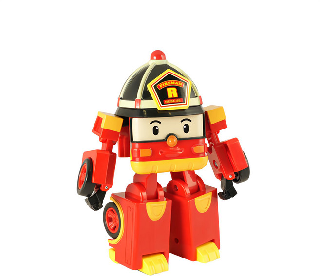 ROI TOYS POLI 波力 新4吋變形羅伊, Red, 1盒