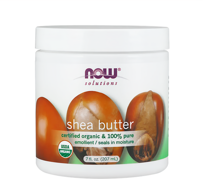 NOW solutions 美國USDA有機認證純乳木果油油膏, 198g, 1罐