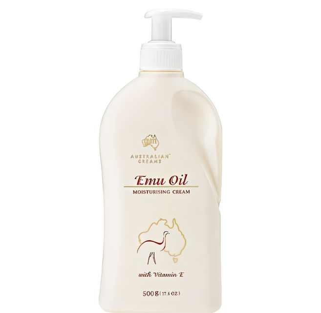 g and m 鴯鶓油滋潤保濕霜, 1瓶, 500ml