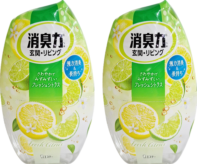 ST 雞仔牌 消臭力 部屋消臭力, 400ml, 2罐, 清新柑橘