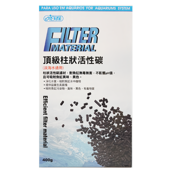 ISTA 伊士達 頂級長效柱狀活性碳 淡海水通用, 1盒